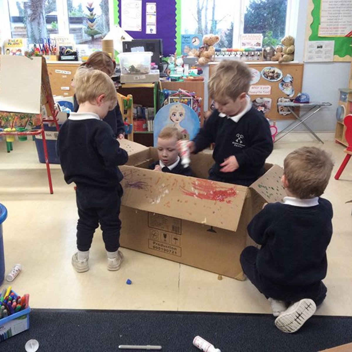 Russell House Big box, little box