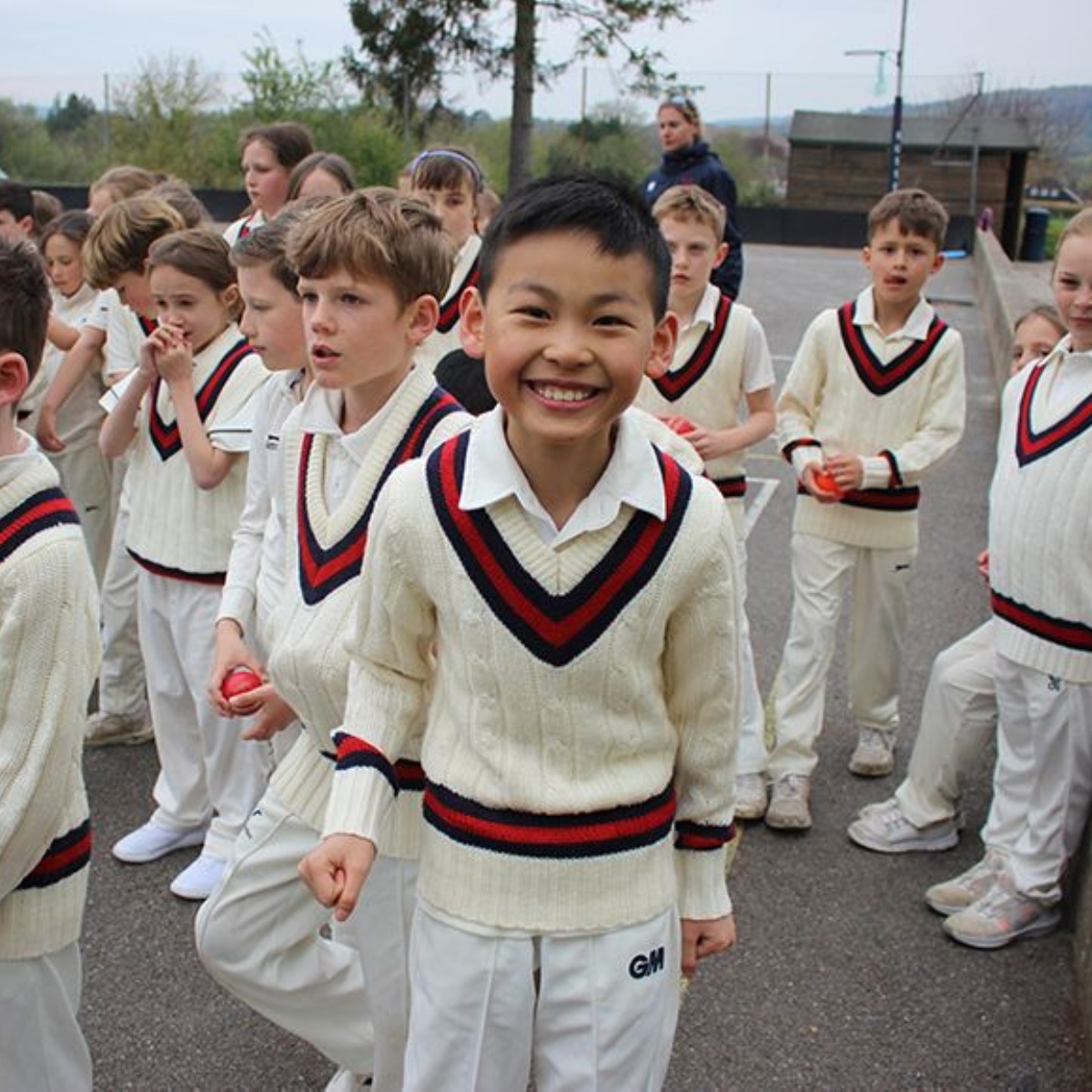 Russell House - Bowling, batting and fielding
